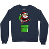 santa jumps Crewneck Sweatshirt