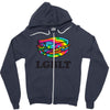 lgblt Zipper Hoodie