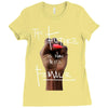 Women's March The Future is Now Ladies Fitted T-Shirt