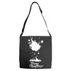 christmas icons with snow Adjustable Strap Totes