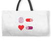 How To Live A Happy Life Weekender Totes