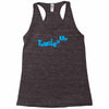 bob dylan homage Racerback Tank