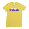 I'm Only Human Ladies Fitted T-Shirt