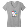 Unicorn Women's V-Neck T-Shirt