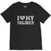 i love my soldier hunter camouflage V-Neck Tee