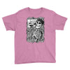 boombox skull Youth Tee