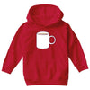 glass and coffee Youth Hoodie
