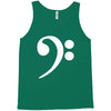 bass cleff funny Tank Top