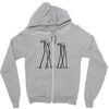 dali walkers Zipper Hoodie