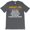 January Girl Hated By Many T-Shirt