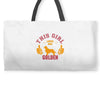 This Girl Loves Her Golden Weekender Totes