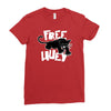 free huey Ladies Fitted T-Shirt