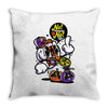 not money not life Throw Pillow