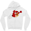 now with fists Zipper Hoodie