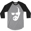 breaking bad   walter 3/4 Sleeve Shirt