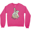 ghost just here for the boos Crewneck Sweatshirt