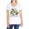 groot of the loom Ladies Curvy T-Shirt