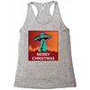 i want to believe santa parody Racerback Tank