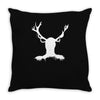 hannibal   stag Throw Pillow