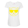 cat cool Maternity Scoop Neck T-shirt