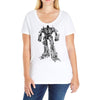 optimus prime Ladies Curvy T-Shirt