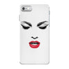 girl eye face red libs iPhone 7 Case
