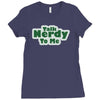 talk nerdy to me Ladies Fitted T-Shirt