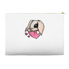 cute lop eared rabbit Accessory Pouches