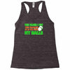funny golf the older i get, ideal gift, birthday present Racerback Tank