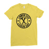 lets celebrate the hard work we are doin Ladies Fitted T-Shirt