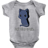 don't tell me to smile Baby Bodysuit