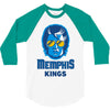memphis kings 3/4 Sleeve Shirt
