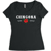 Chingona Women's Triblend Scoop T-shirt