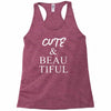 cute beautiful Racerback Tank