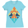 camp vibes Ladies Fitted T-Shirt