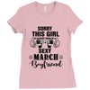 sorry this girl is already taken by a super sexy march boyfriend Ladies Fitted T-Shirt