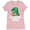 clever girl Ladies Fitted T-Shirt