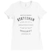Gentleman (f143) Ladies Fitted T-Shirt