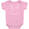 cute stick figures Baby Onesie