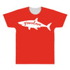 Grandma Shark All Over Men's T-shirt