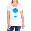 ilmuwan Ladies Curvy T-Shirt
