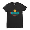 HAPPY FATHERS DAY Ladies Fitted T-Shirt