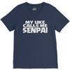 my uke calls me senpai V-Neck Tee