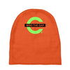 mind the gap kcco keep calm and chive on the chive Baby Beanies