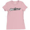 ooosh mens funny turbo car Ladies Fitted T-Shirt
