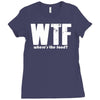 where's the food Ladies Fitted T-Shirt