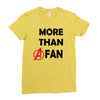 Avengers More Than A Fan Ladies Fitted T-Shirt
