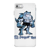 muscle shark its summer time iPhone 7 Case