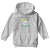 unicorns are born in august cute unicorn Youth Hoodie