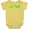 black funny glow in dark glowing Baby Onesie